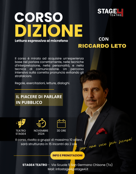 CORSO DIZIONE LOCANDINA VERTICALE