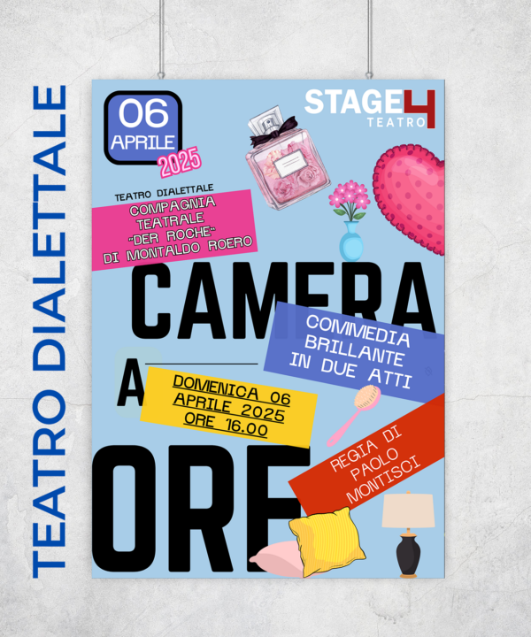 CAMERA A ORE . . . - Compagnia “Der roche”